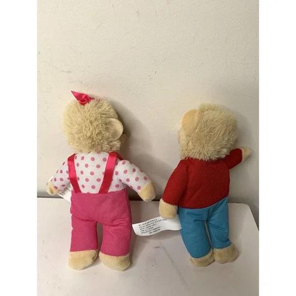 PBS Kids Berenstain Bears Family Plush Toy Set 2 Piece Brother and Sister - Picture 3 of 8